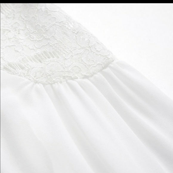 ♥️New BKMGC Lace bishop sleeve dress S/M - Picture 5 of 10